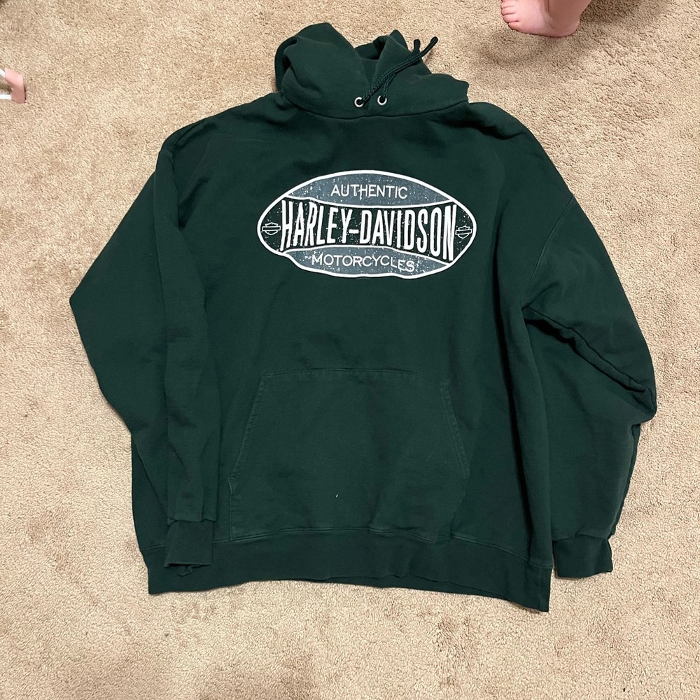 Harley-Davidson Green Men's Sweater